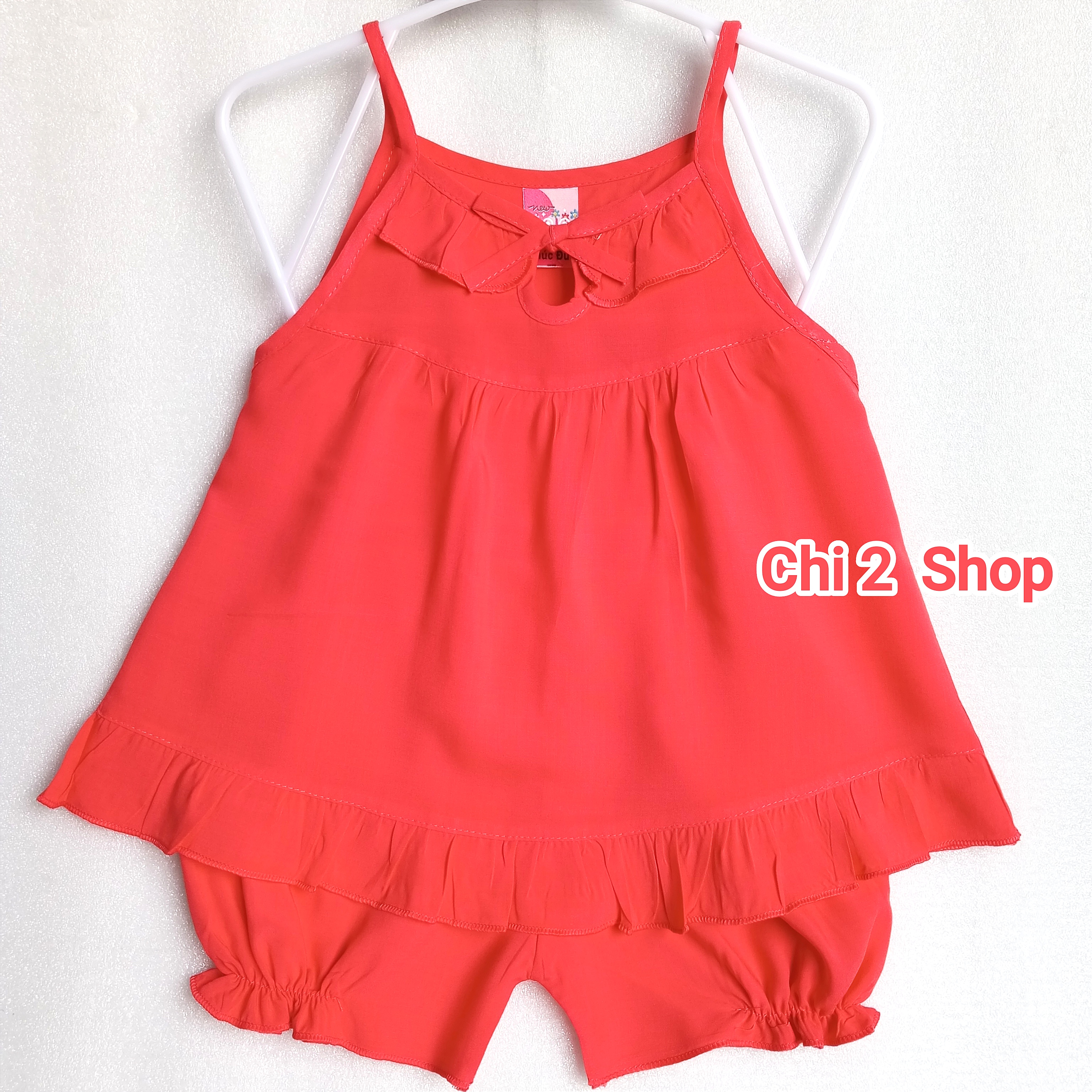 Halter Tops for Girls, Linen Tole Sets for Girls C2H32, Home Wear, Children's Fashion under 3 Years Old, Cool and Breathable, Newborn Clothes. - 7