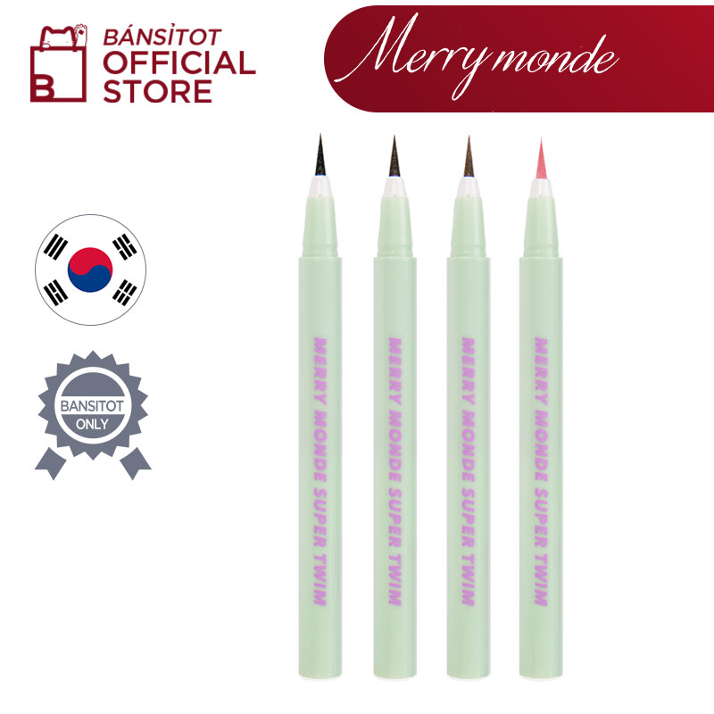 Kẻ mắt eyeliner merry monde super twim pen eye liner