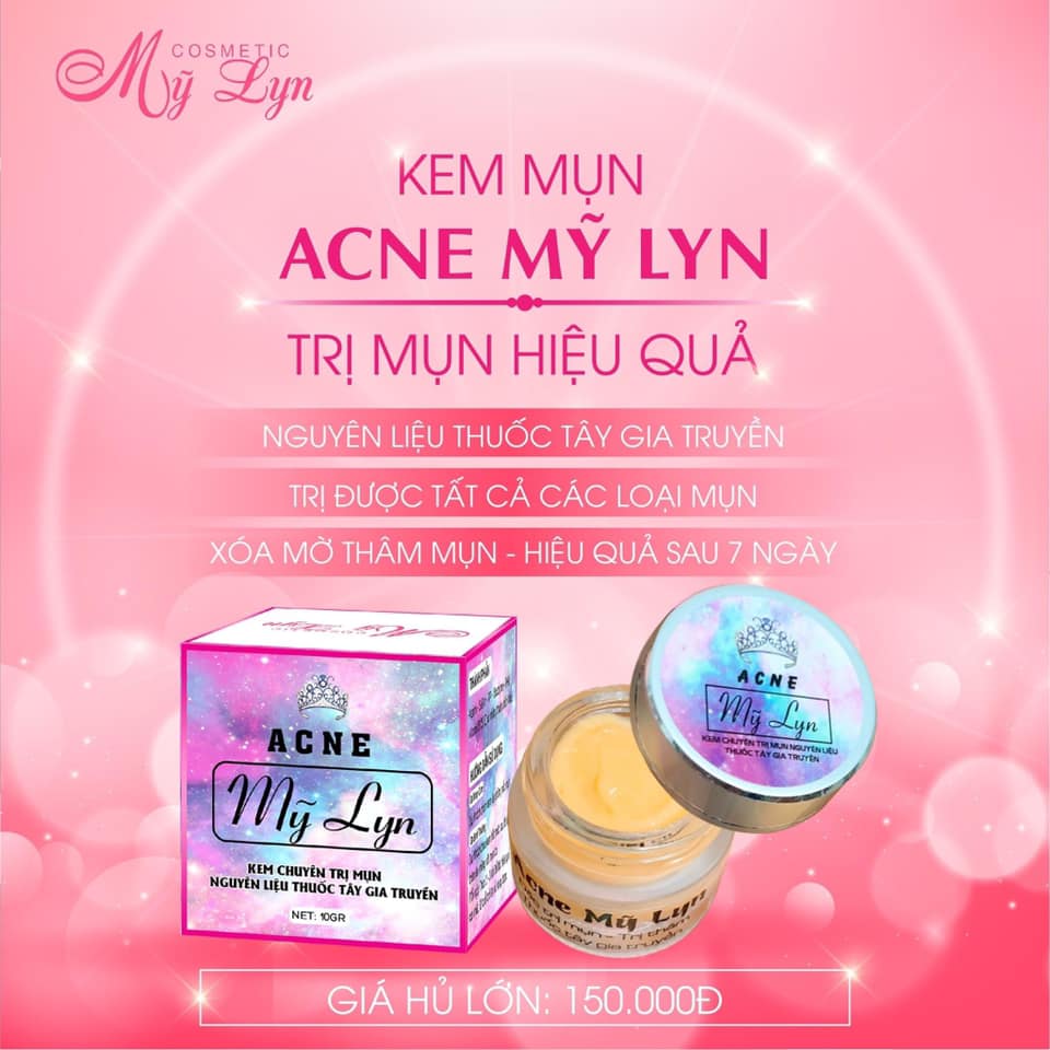 Kem acne mỹ lyn 5gram