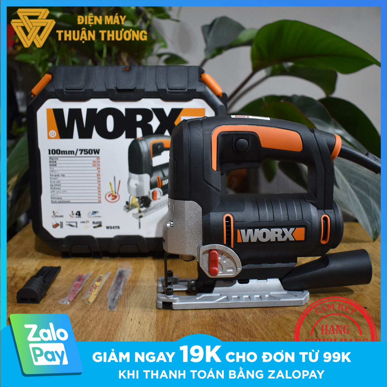 Máy cưa lọng cầm tay 750w worx orange wx479