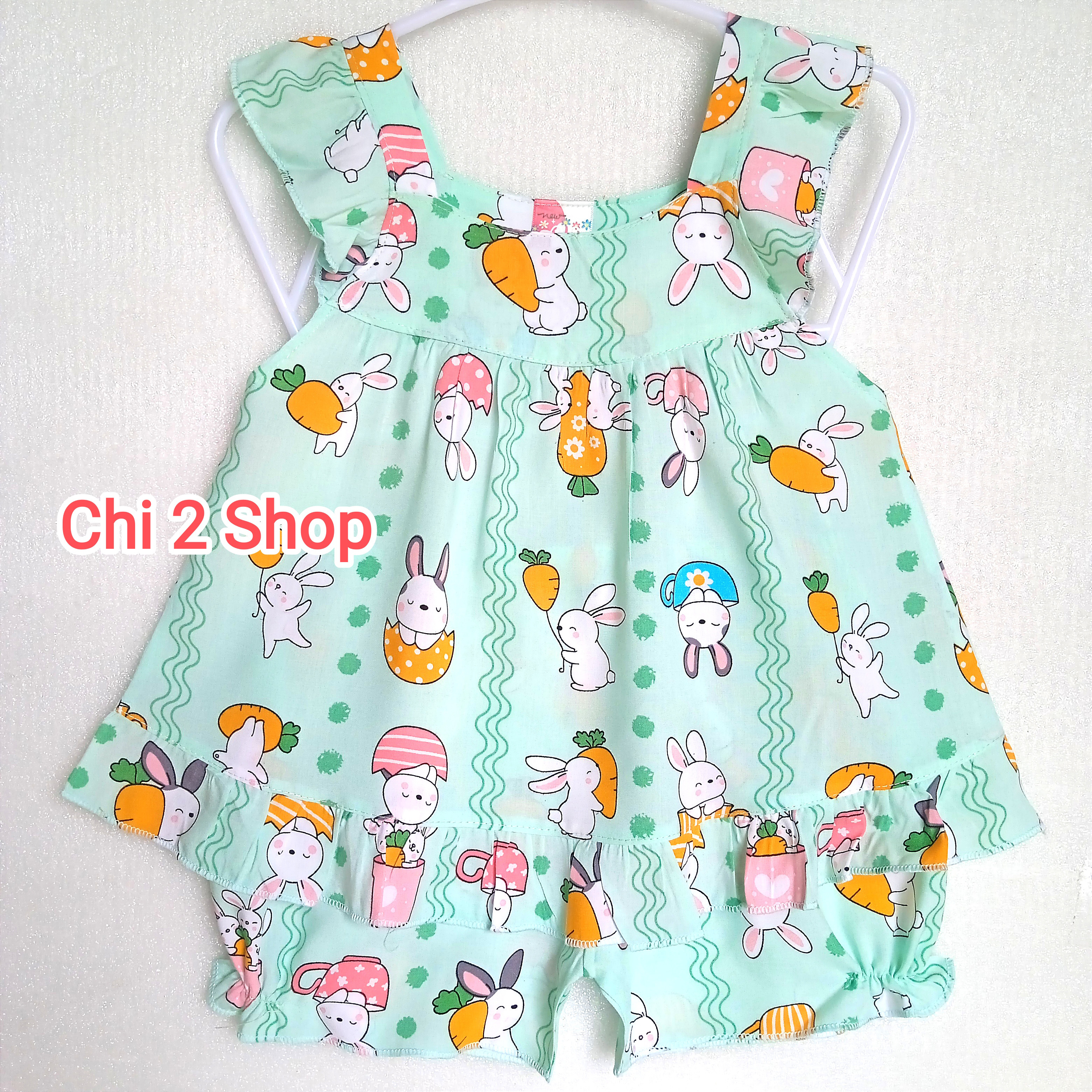 Đồ bộ tone lanh bé gái C2H04, quần áo trẻ em sơ sinh, áo sát nách bé gái, quần áo trẻ em dưới 3 tuổi, đồ bộ mặc nhà giá rẻ, thoáng mát