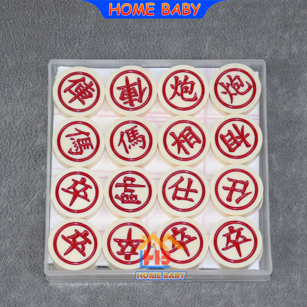 Bộ cờ tướng FATACO chất liệu nhựa Melamine Đặc Ruột với nhiều kích cở lựa chọn, Đồ chơi giáo dục giúp bé phát triển tư duy, Boardgame - HOME BABY