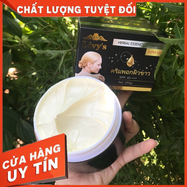 Kem Body Livi Đen- kem body livy đen