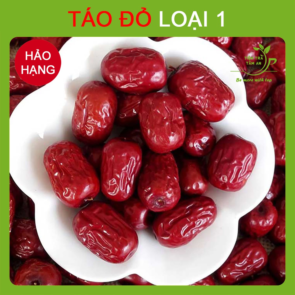 1kg Táo đỏ sấy khô, Hồng táo sấy khô Tâm An