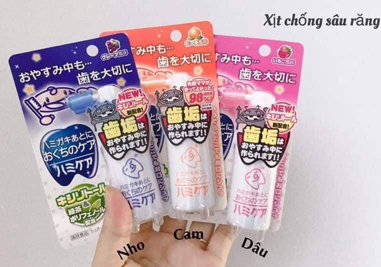 Chai xịt chống sâu răng Hamikea Nhật