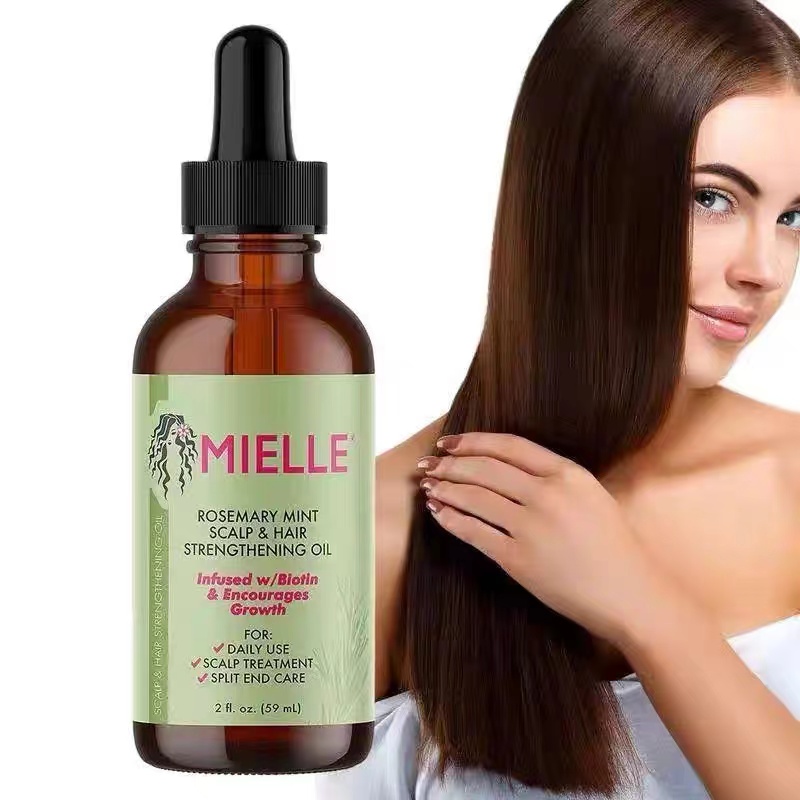 Mielle - Dầu dưỡng dài tóc Mielle Organics Rosemary Mint Scalp & Hair Strengthening Oil 59ml