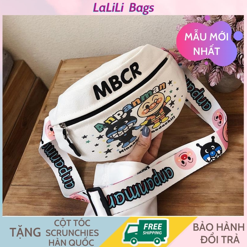 Túi bao tử họa tiết nổi bật - TẶNG KÈM CỘT TÓC Scrunchies Hologram - Túi xách nữ LALILI BAGS Túi nữ thời trang cao cấp phong cách Hàn Quốc