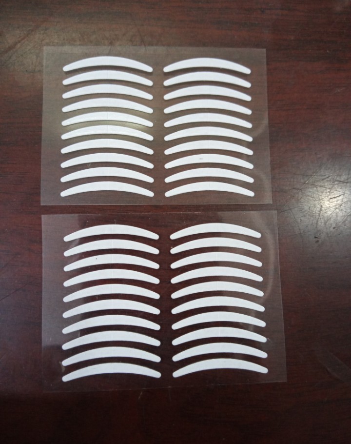 Miếng dán kích mí hai mặt tàng hình Size S (72 miếng-36 cặp- 3vi) - kèm que kích mí