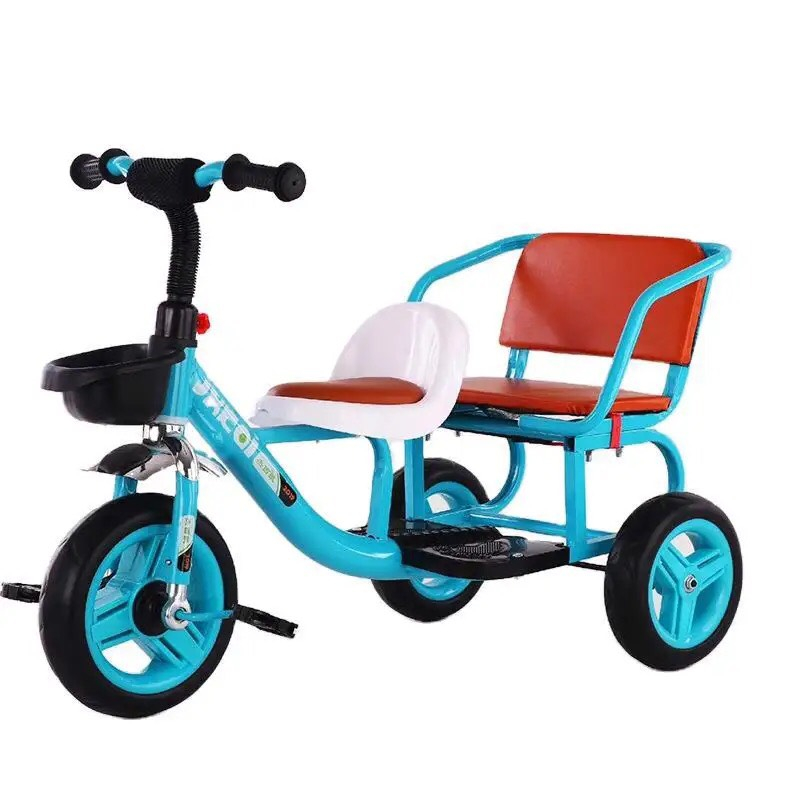 Free ship đến 31.07 xe đạp xích lô 2 ghế ngồi cho bé 2-6 tuổi