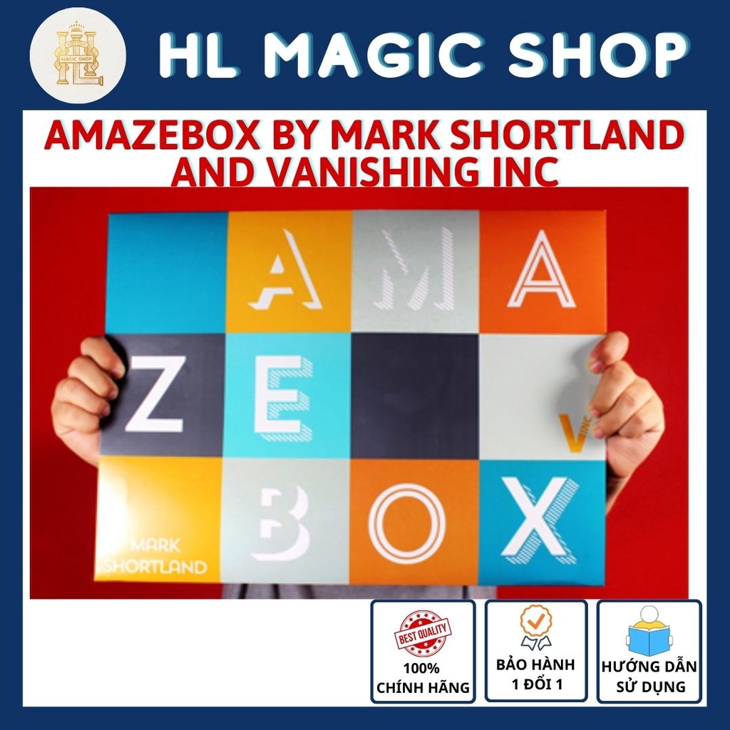 Đồ Chơi Ảo Thuật AmazeBox by Mark Shortland and Vanishing Inc - Chính Hãng