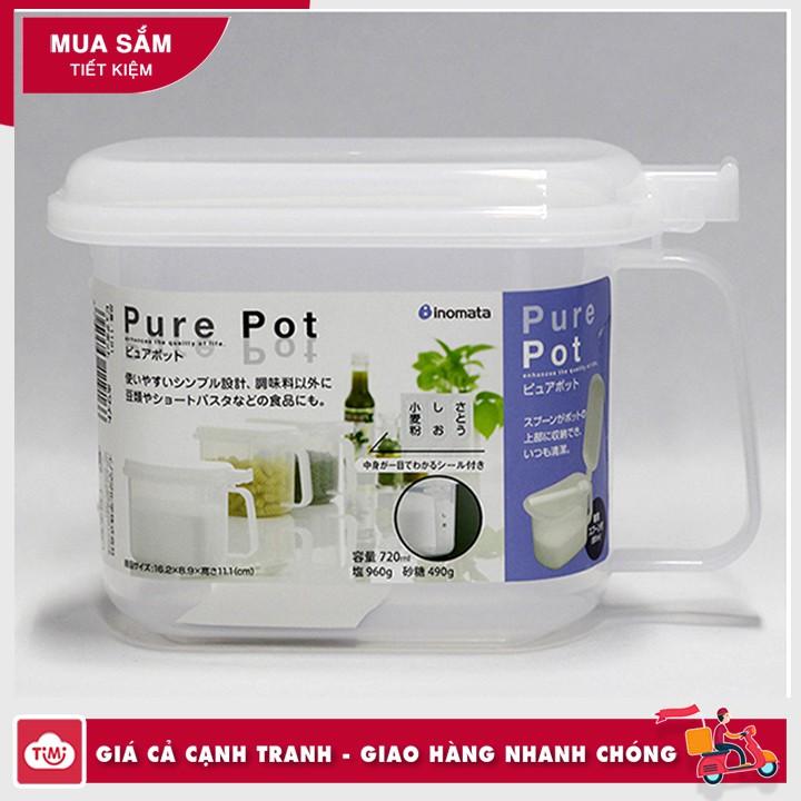 [HCM]Hộp đựng gia vị hình chữ nhật có nắp (hàng nhập khẩu Nhật Bản)