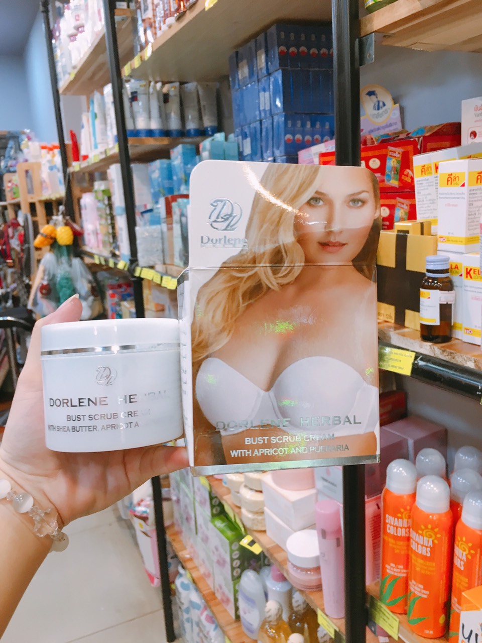 [HCM]Kem nở ngực Dorlene Herbal Thái Lan