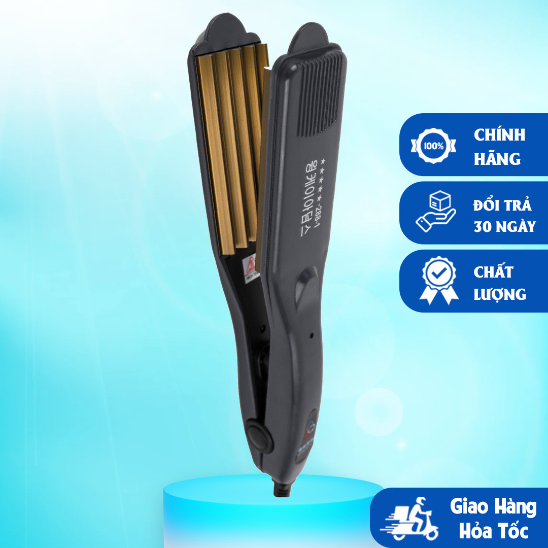 Máy dập làm xù tạo phồng chân tóc, máy ép tạo kiểu xoăn mì, uốn tóc xoăn sóng