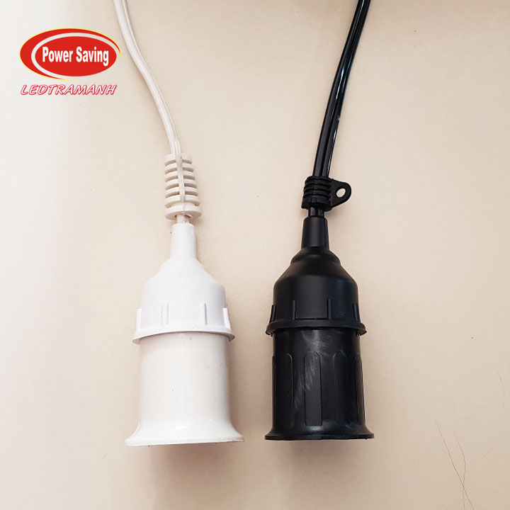 Đuôi đèn E27 loại treo đuôi xoắn kín nước ngoài trời