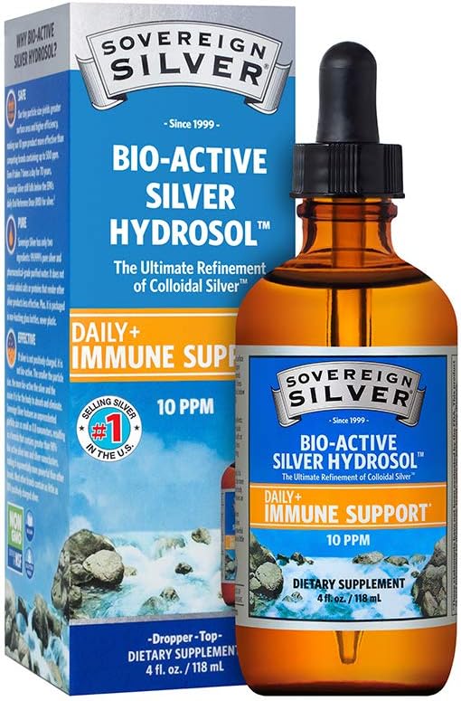 Keo bạc Sovereign silver Bio-Active Silver Hydrosol for Immune Support