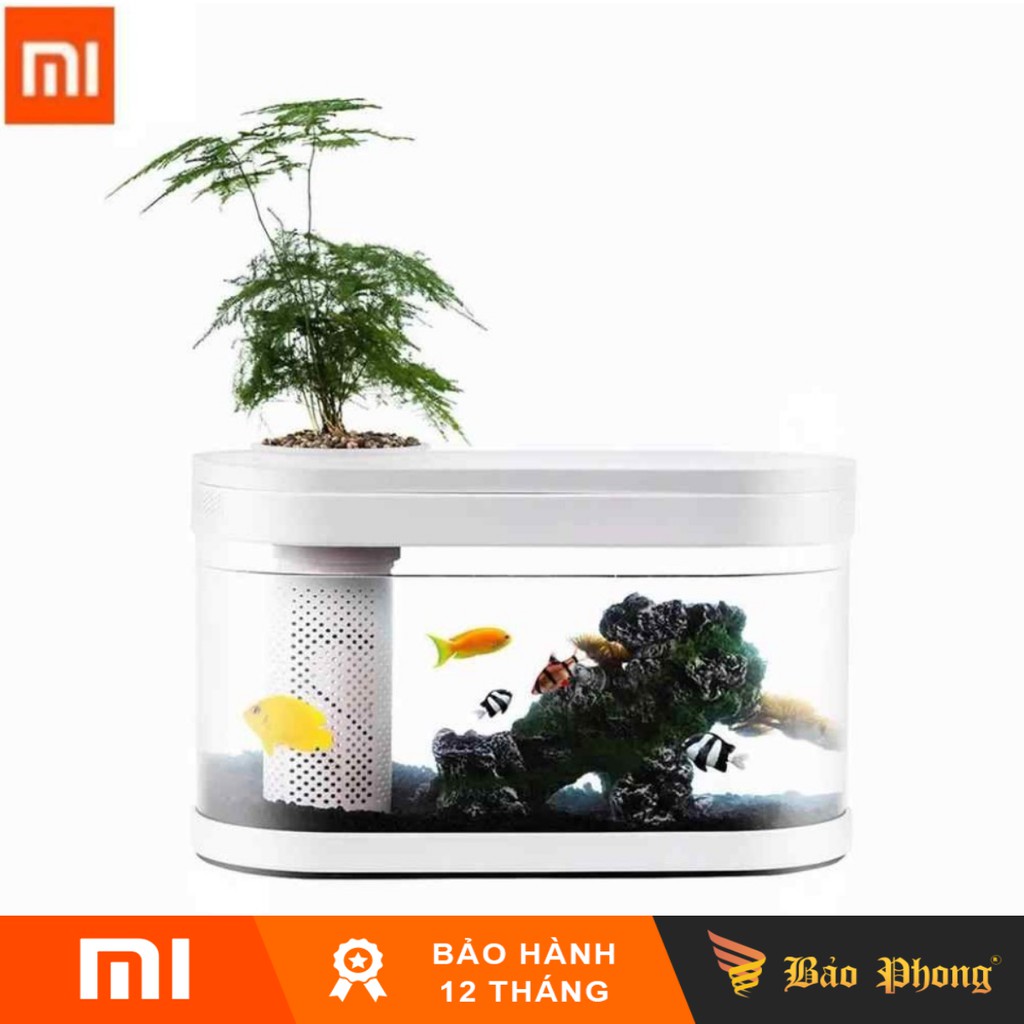 Bể cá thông minh XIAOMI Descriptive Geometry Amphibious Ecological Lazy Fish Tank