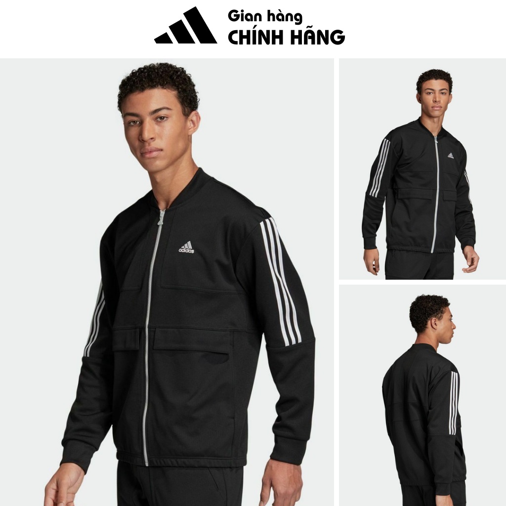 Áo khoác Adidas nam, Áo khoác thể thao, Áo khoác mùa đông Adidas Tricot GG6837