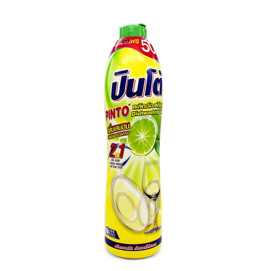 Nước rửa chén Pinto hương chanh chai800ml