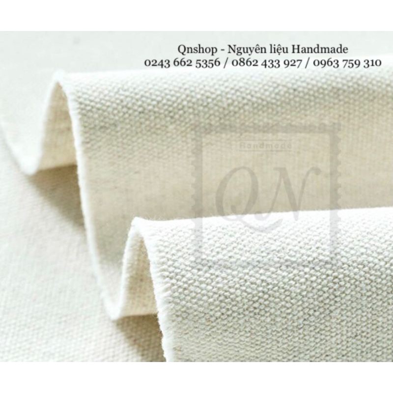 1m vỉa bố làm nền chụp ảnh, vải mộc, vải canvas may túi, rèm cửa
