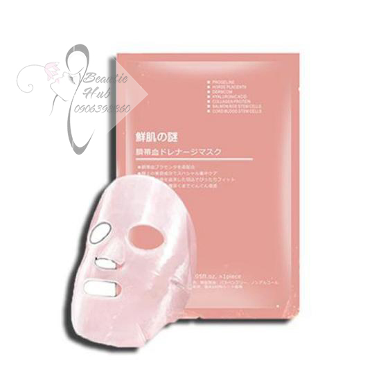 Mặt Nạ Nhau Thai Cừu Rwine Beauty Stem Cell Placenta Mask Nhật Bản hộp 50 miếng