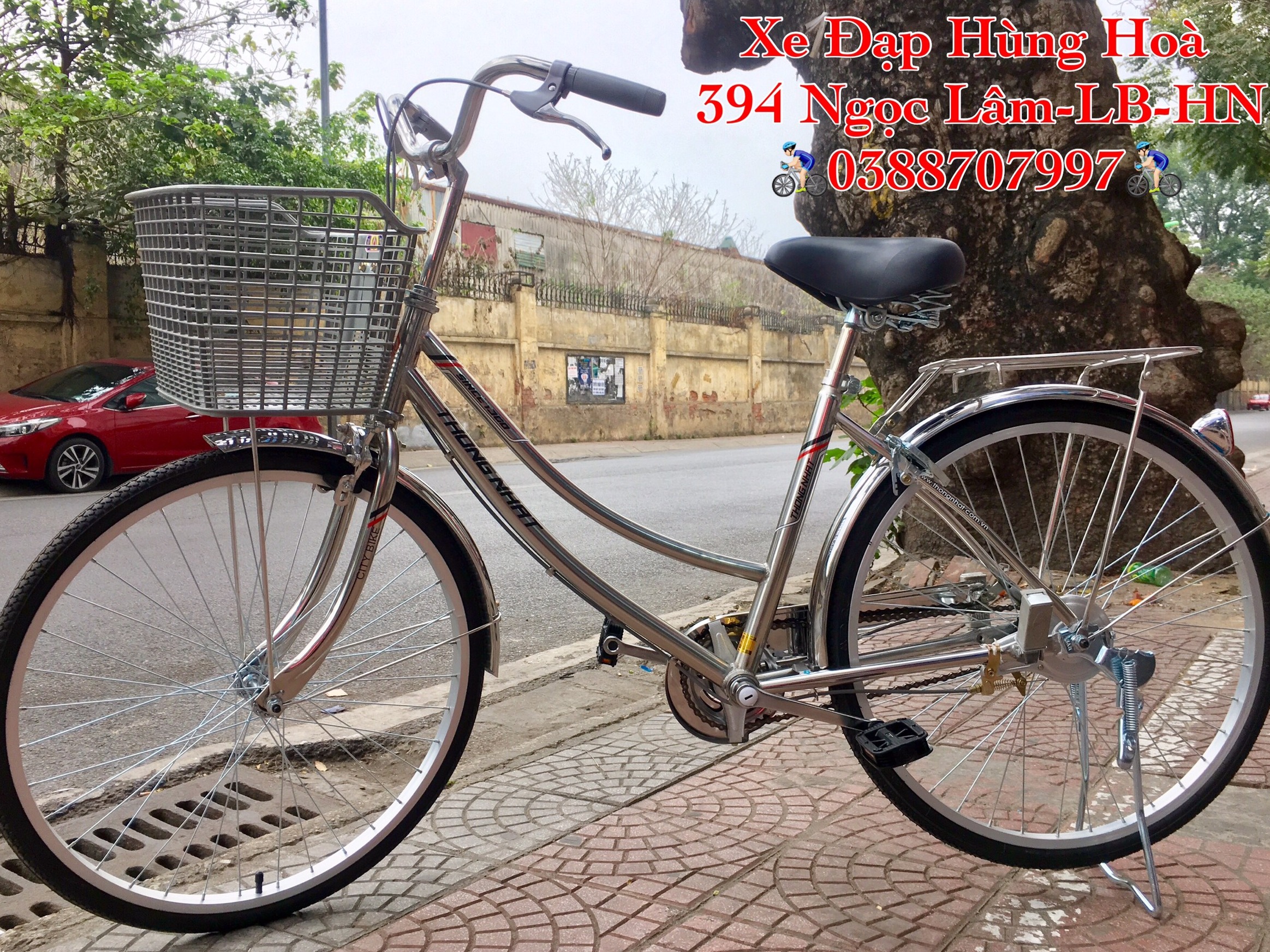 Xe đạp Mini inox cỡ 24″ ( TN 219-05-24” )