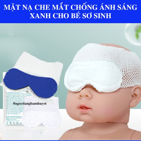 Mặt nạ che mắt chống ánh sáng xanh cho bé chuyên dụng cho bé chiếu đèn
