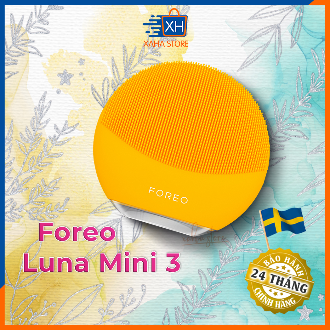 [Hoàn Tiền MAX] Máy rửa mặt Foreo Luna Mini 3 (Facial Cleansing Device - Foreo Luna Mini 3)