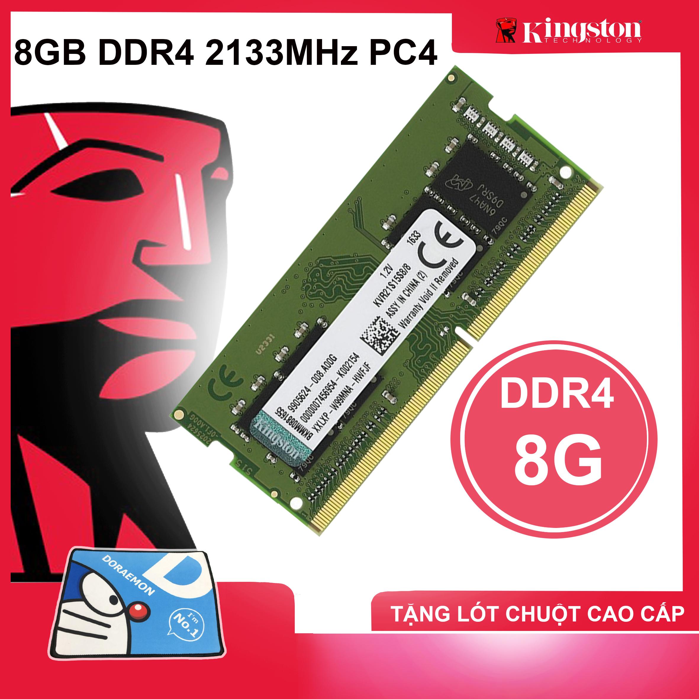 Ram Laptop 8GB Kingston DDR4 2133MHz 1.2V PC4-2133 Dùng Cho Máy Tính Xách Tay