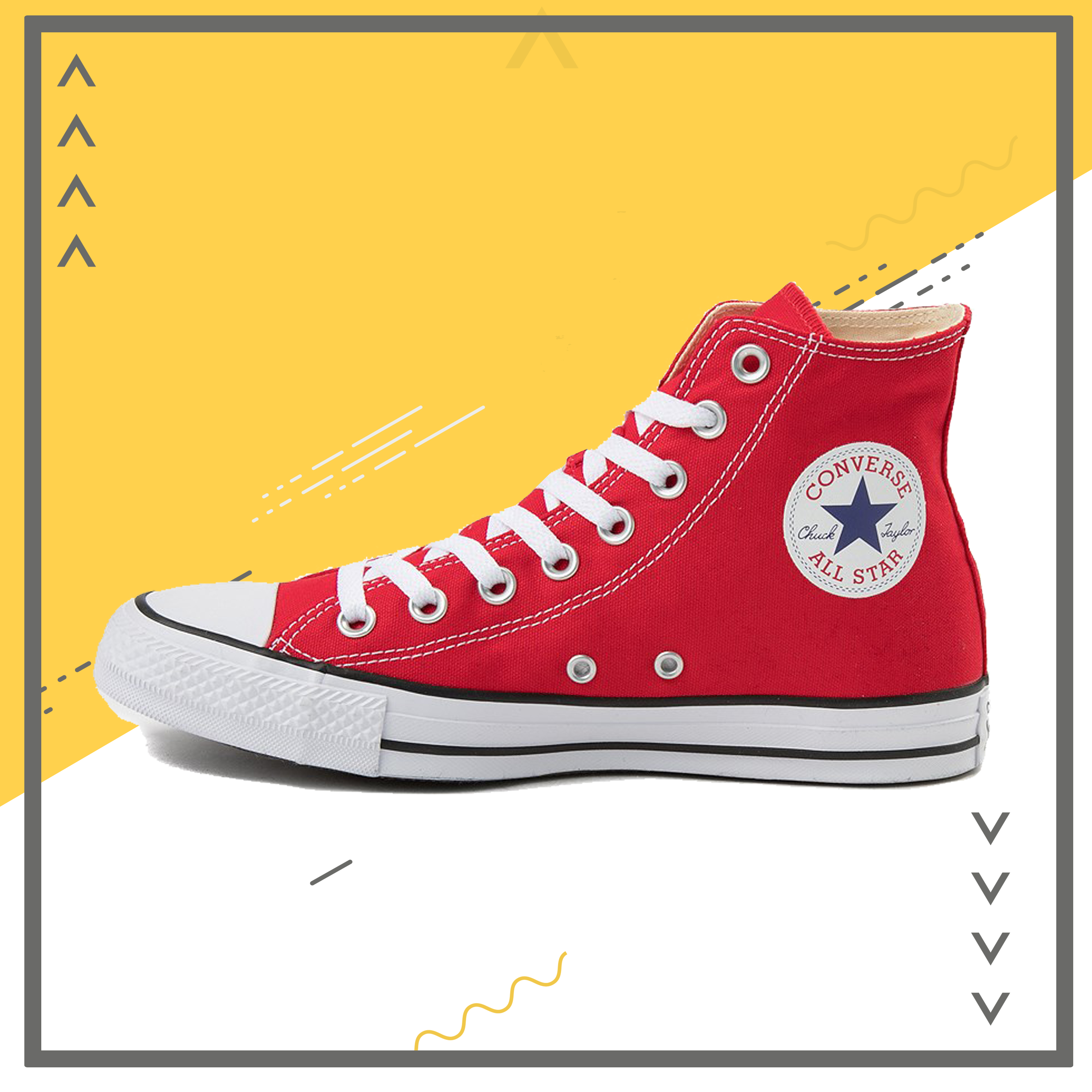 Giày Converse All Star Chuck Taylor Cổ Cao Đỏ Nam Nữ XS0337 - Giày Converse Classic Fullbox