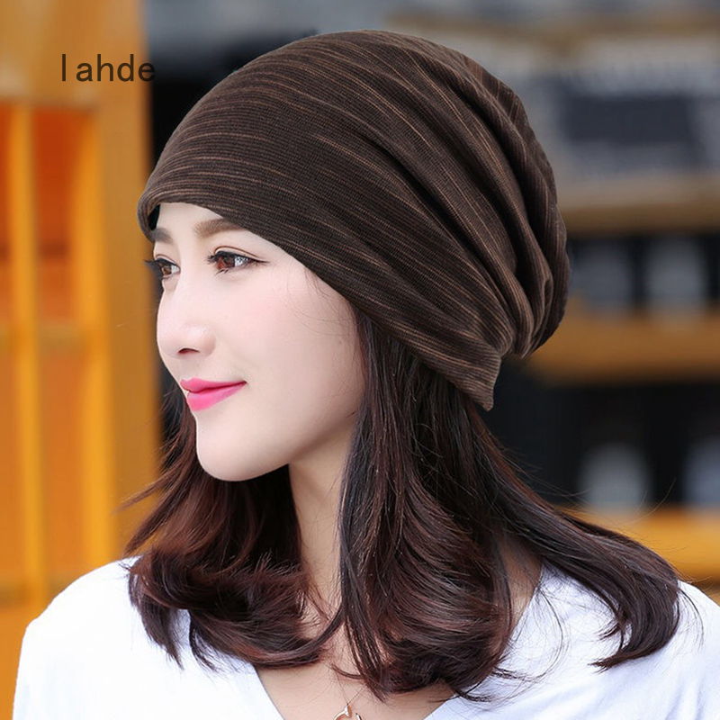 Lahde Mũ Đội Đầu Mũ Turban Hip-Hop Mùa Xuân Và Mùa Thu Mũ Beanie Mũ Đầu Lâu Cho Nam