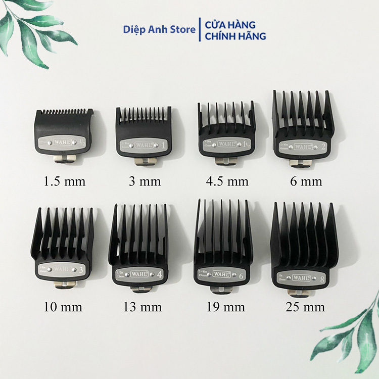 Bộ cữ gá thép wahl chuyên nghiệp