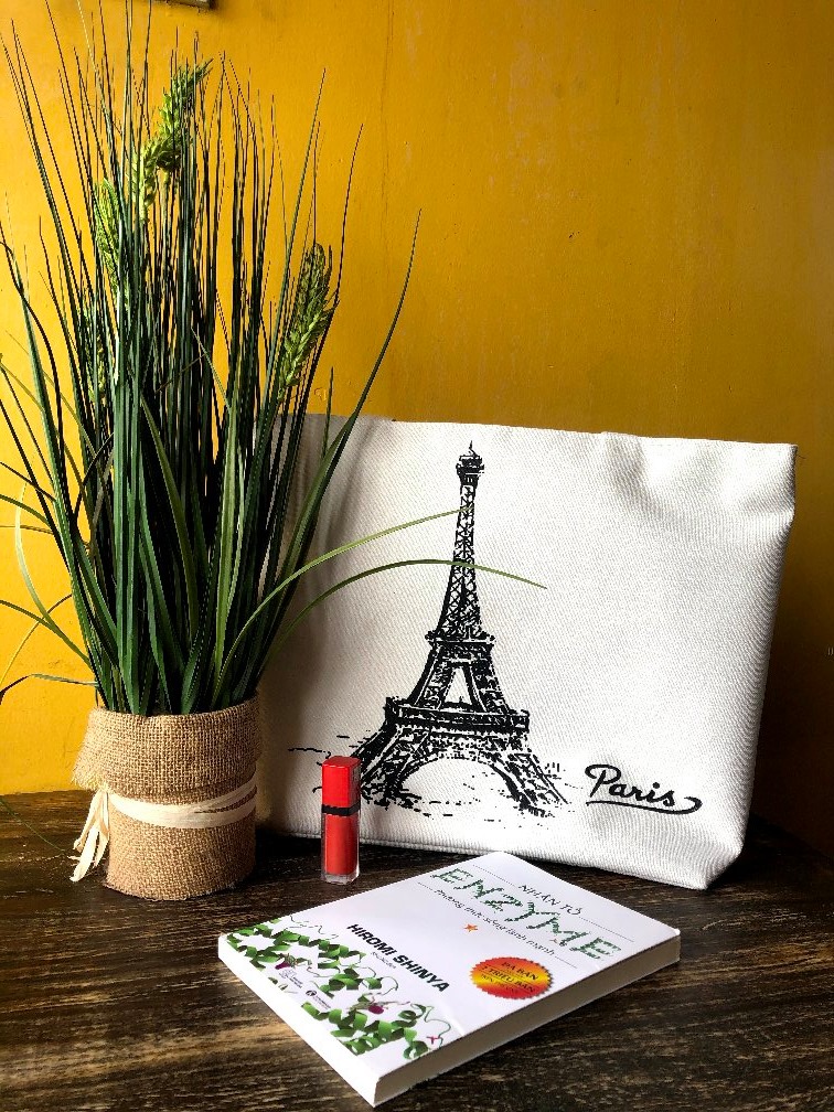 Túi canvas Tháp Paris