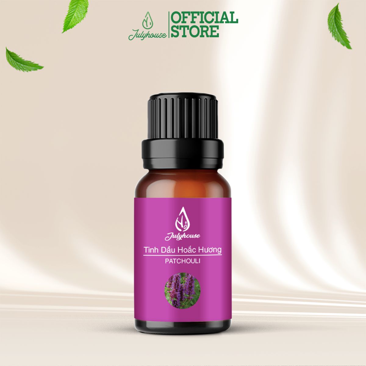 Tinh dầu hoắc hương 10ml julyhouse khử mùi hiệu quả
