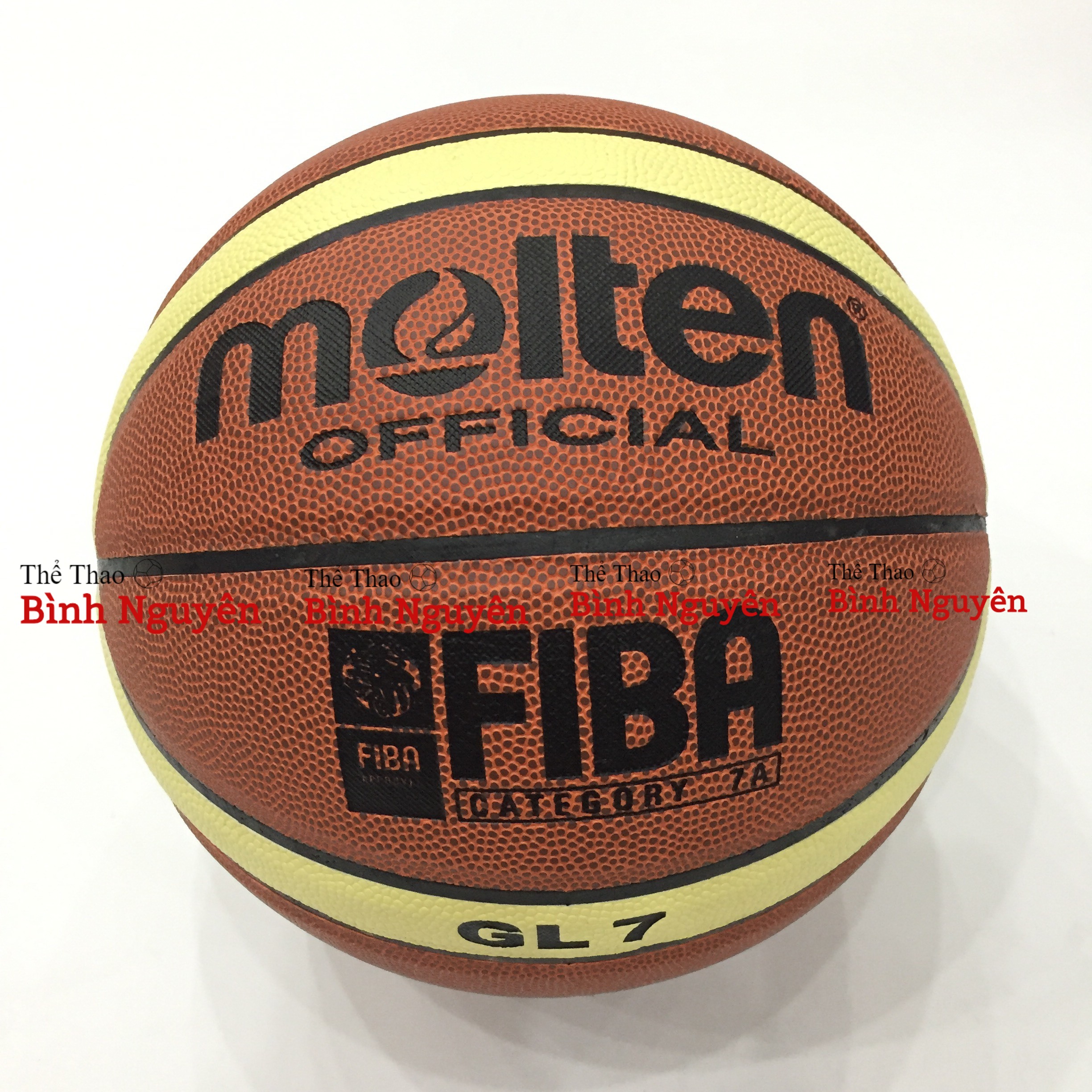 Bóng rổ số 7 Molten GG7 / GL7 FIBA da PU cao cấp Tặng kim bơm, túi lưới