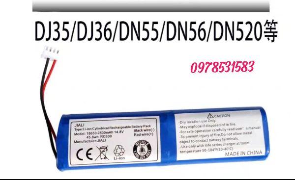 Pin robot hút bụi Ecovacs Deebot Dj35,Dj36, Dn55, DN58, Dn520, Dk33, Dk35, Dk36