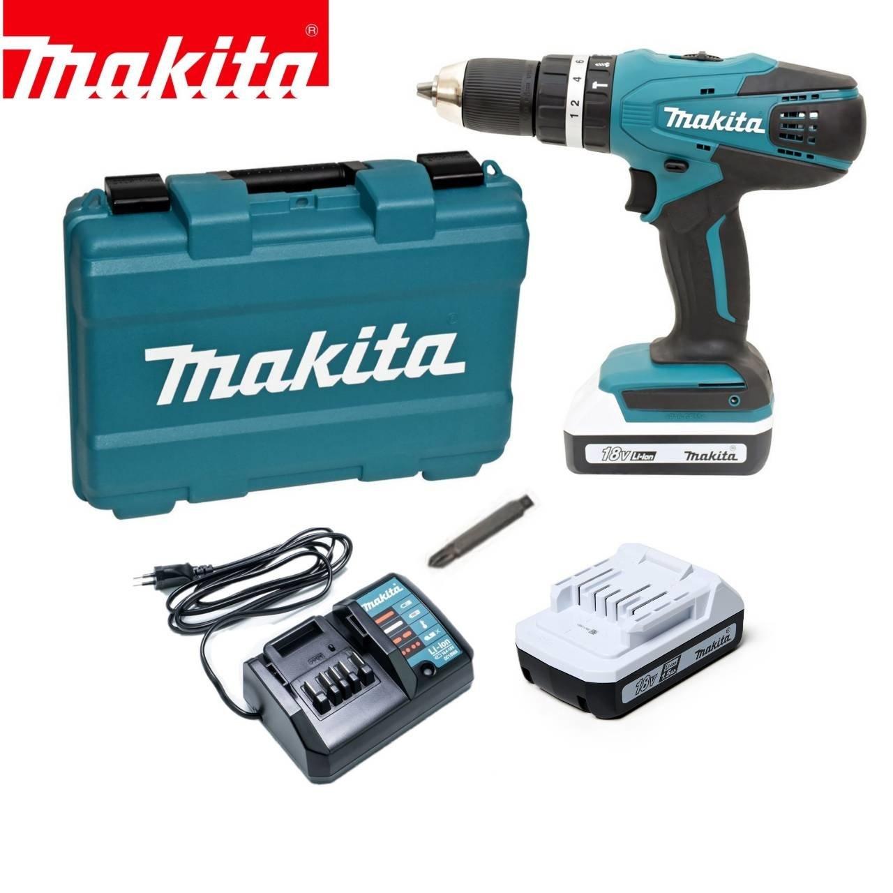 Máy khoan vặn vít dùng pin 18v hp457dwe