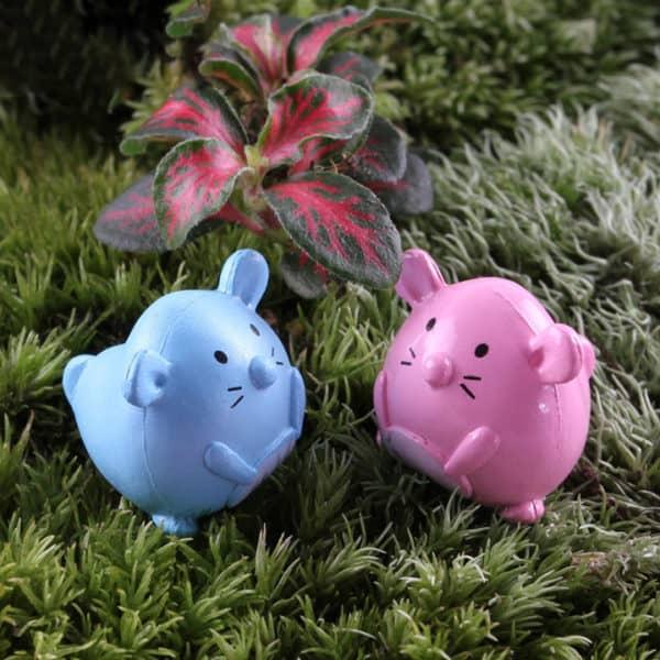 Phụ kiện tiểu cảnh chuột kawai, 3 cm .