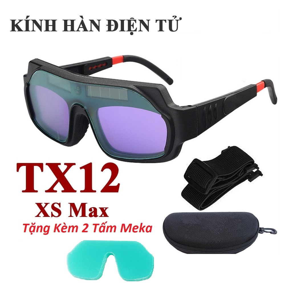 Kính hàn điện tử TX-012 Siêu nhạy, độ cảm biến cao tặng kèm bao da chống sốc