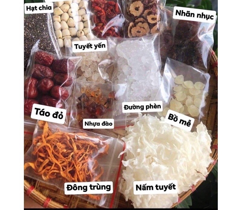 Sỉ sét chè dưỡng nhan 400g