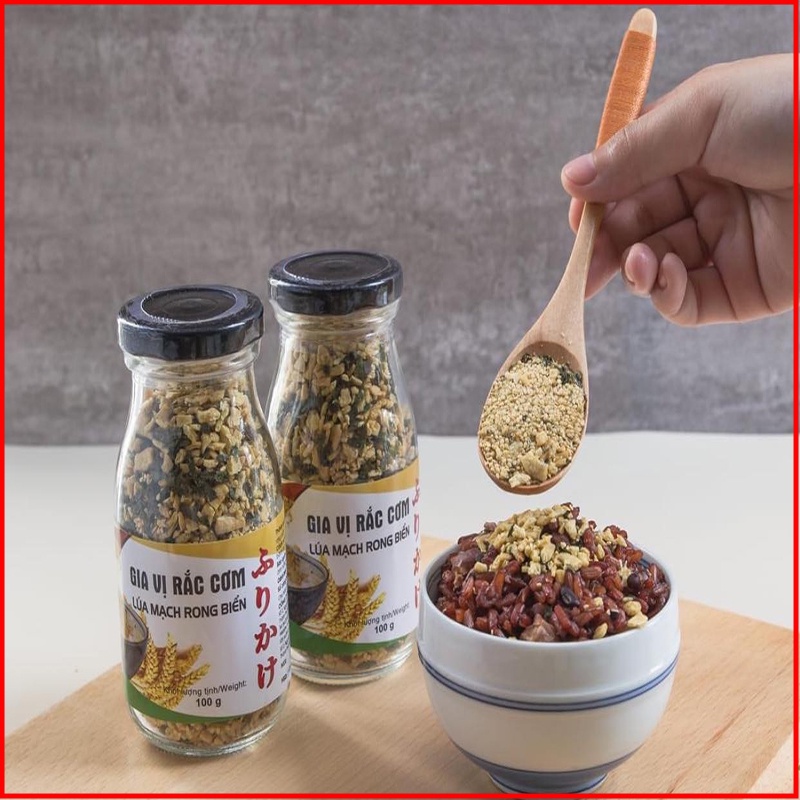 Gia vị rắc cơm lúa mạch rong biển tâm minh 100g - nmoff