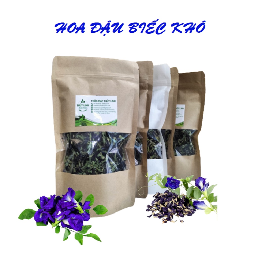 [Tặng hạt giống] Hoa đậu biếc phơi khô nhà trồng, sạch sẽ, an toàn, chỉ tưới nước, không bón phân hóa học