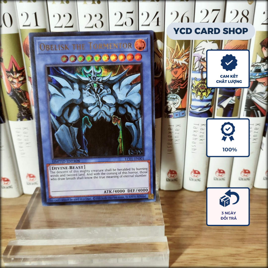 Thẻ bài Yugioh chính hãng Obelisk The Tormentor – Ultra Rare