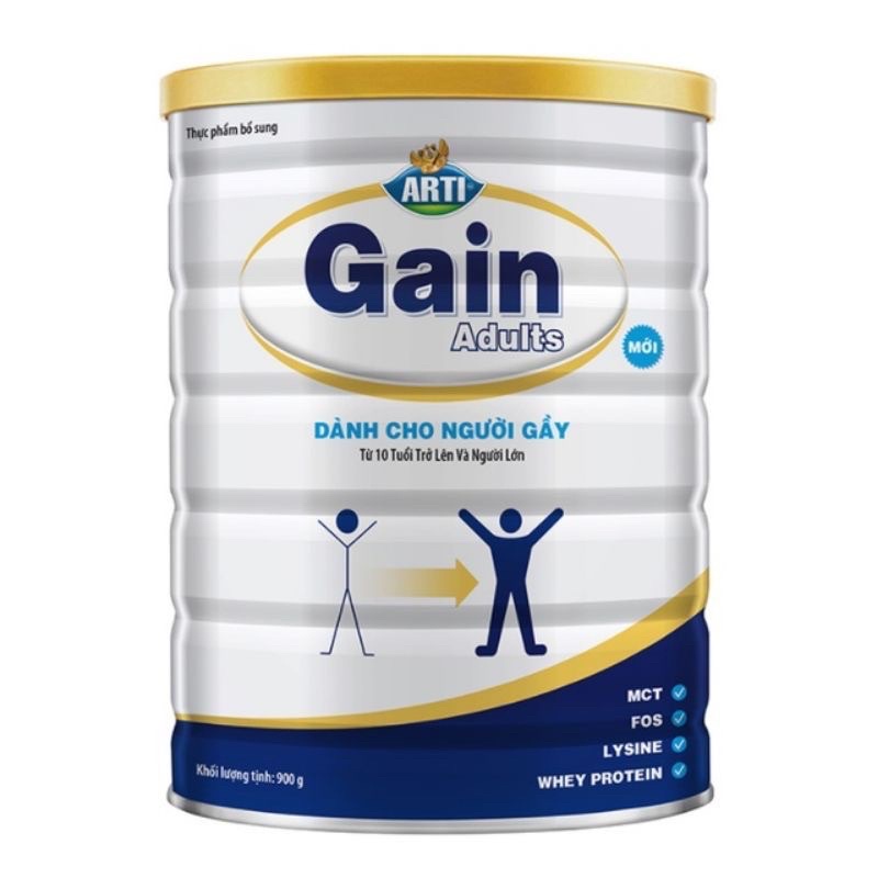 Sữa bột Arti Gain Adults lon 800g