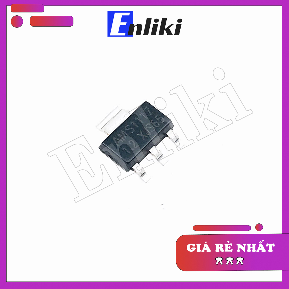 Ic ổn áp ams1117 1.2v 1a sot223
