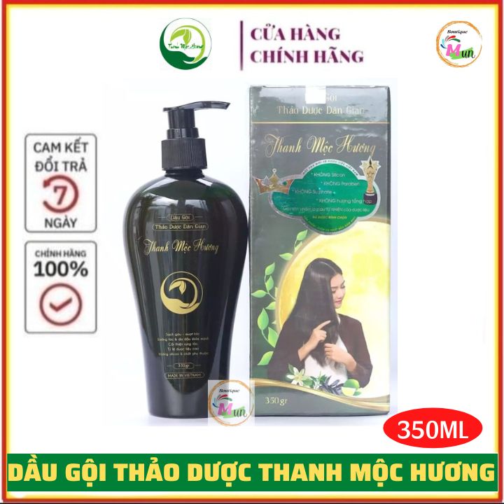Dầu gội Thanh Mộc Hương (mẫu mới) tri nấm gàu và ngăn rụng tóc từ thảo mộc thiên nhiên