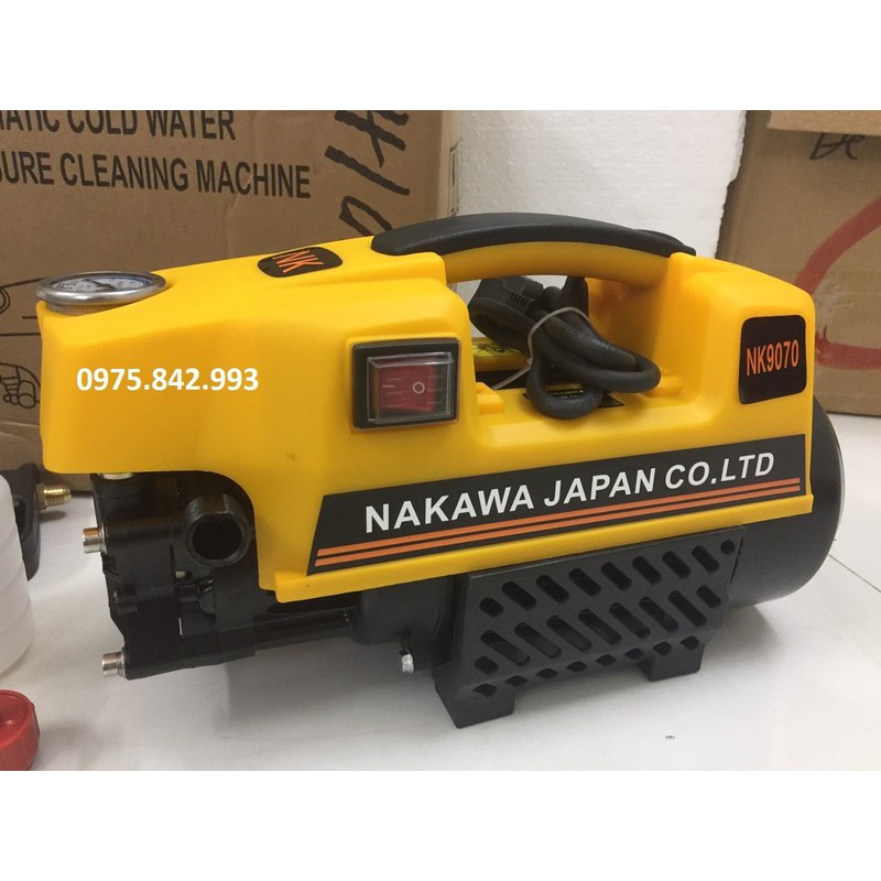 Máy rửa xe sakuza 2500w máy rửa xe và bình xà phòng