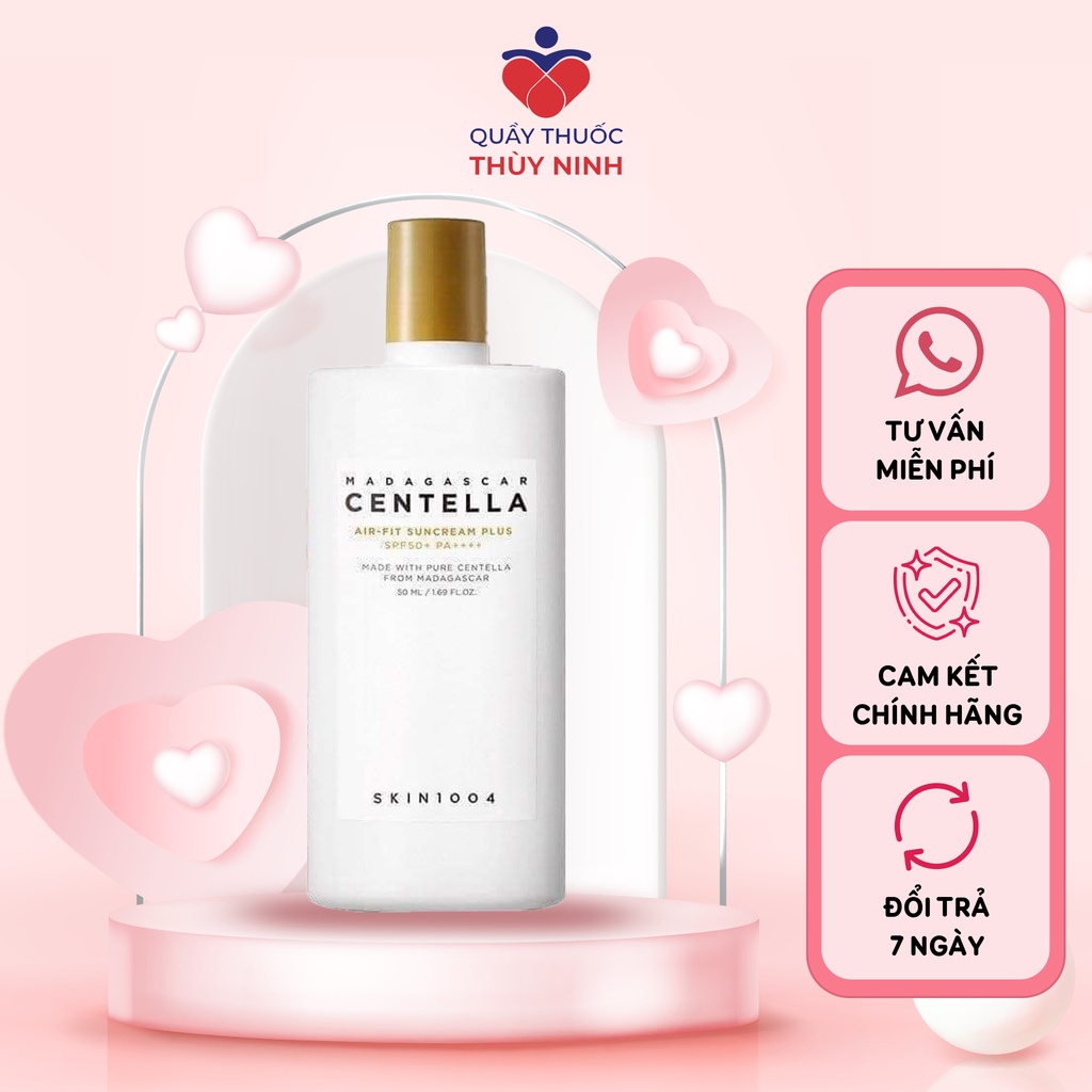 Kem chống nắng Skin1004 Madagascar Centella Air-Fit Suncream Plus chống trôi 50ml - KCN