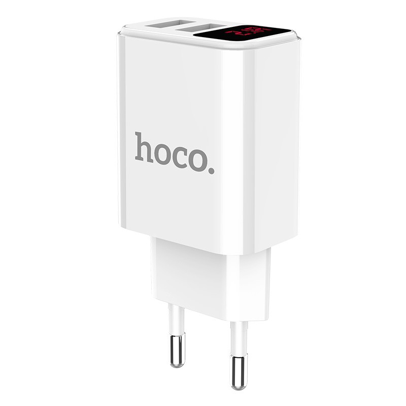 Củ sạc Hoco C63A hai cổng có đèn Led ✓ Hàng chính hãng ✓ Bảo hành Toàn quốc
