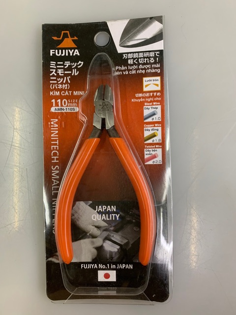 Kìm cắt mini fujiya amn-110s - chính hãng - nhật bản