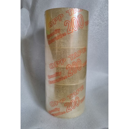 Lốc 6 cuộn băng keo trong nặng 2kg